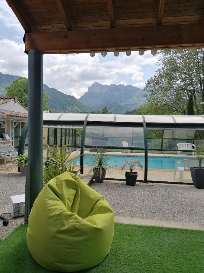 Chambre Familiale "Le Pecher" Saillans  Buitenkant foto